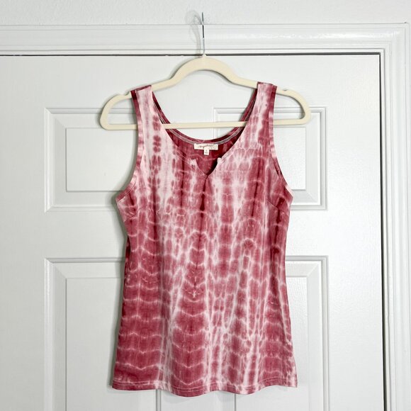 Pink Tie Dye Tank Top - Picture 1 of 3